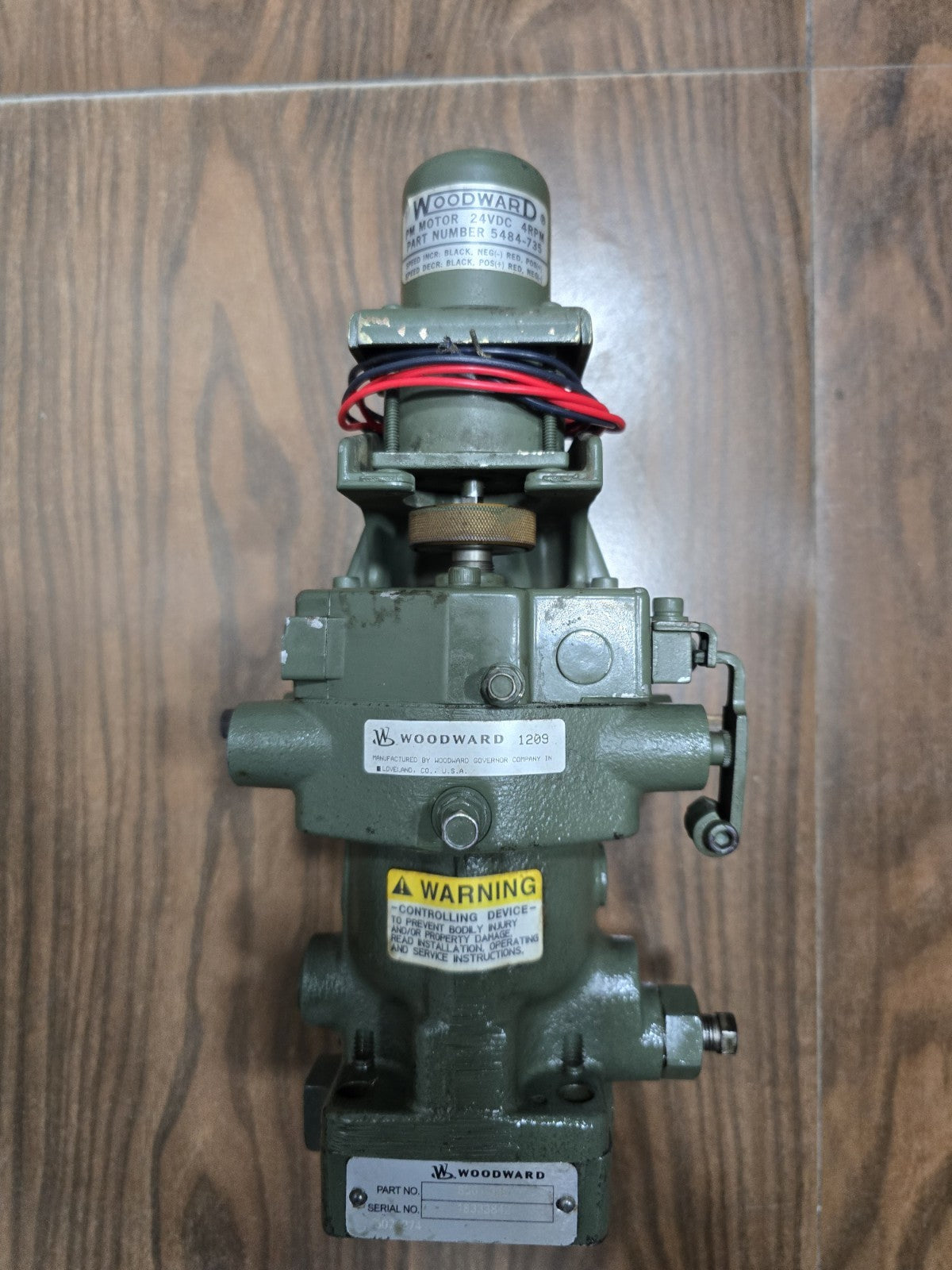 New 8561-630 Woodward Governor Psg | P/N: 8561630 Cummins 3074274 (New)