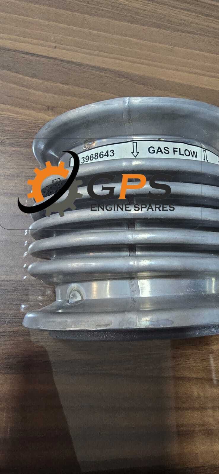 Bellow Exhaust for Cummins QSK60; Part Number: 3968643