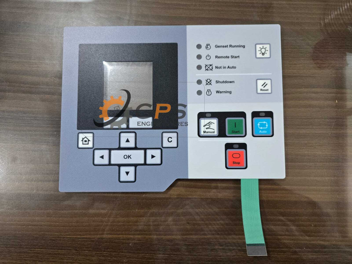 Cummins HMI 220 Membrane Sticker; for HMI 220 Cummins Display (0300-6314-01)