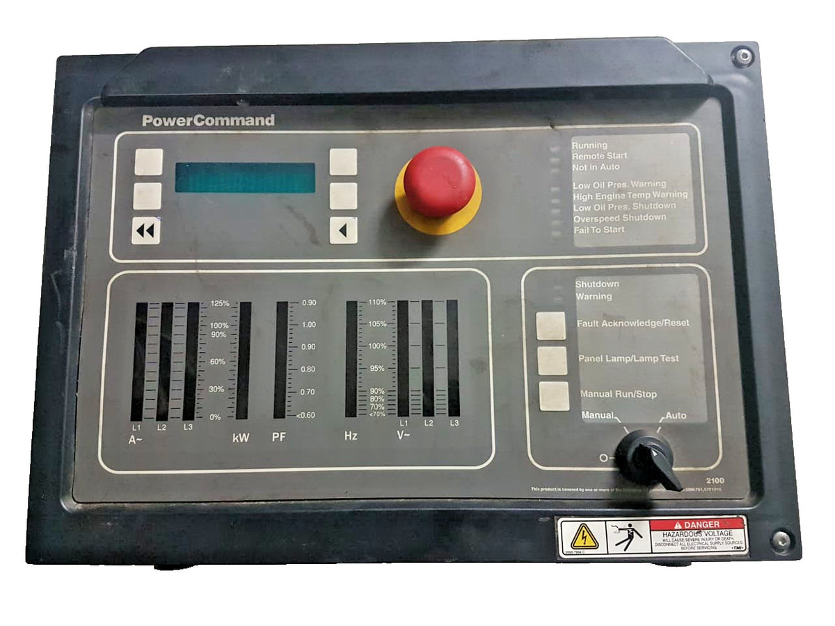 Cummins PCC2100 Control Panel; P/N: 0300-5718-02 (WITH CAN)