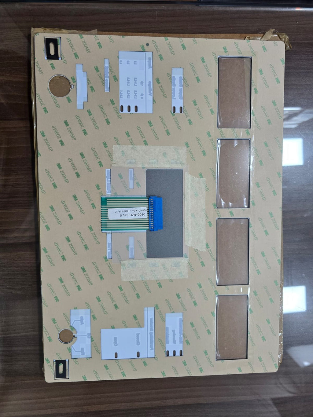 PCC3100 Membrane Sticker Power Command; P/N: 0300-4691
