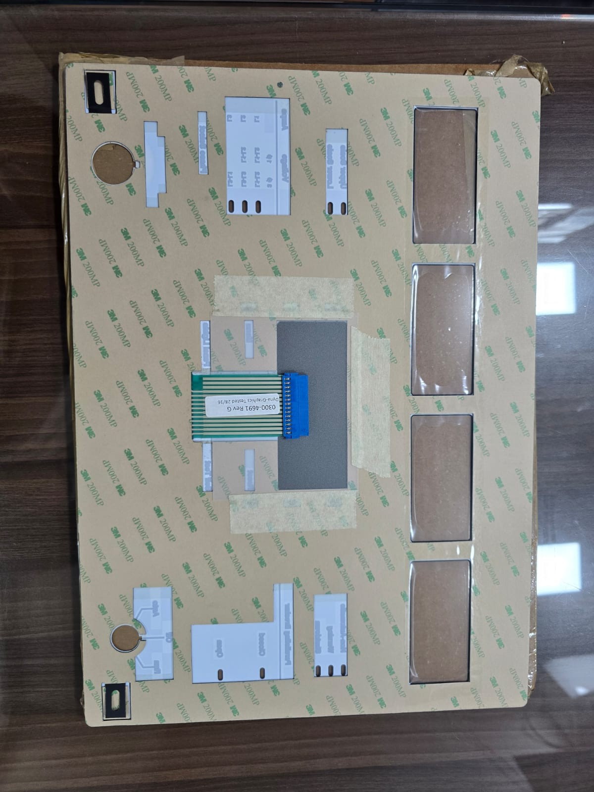 PCC3100 Membrane Sticker Power Command; P/N: 0300-4691