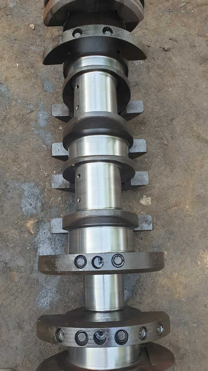 Used Cummins QSK60 Engine Crankshaft; P/N: 3642889; 3642870