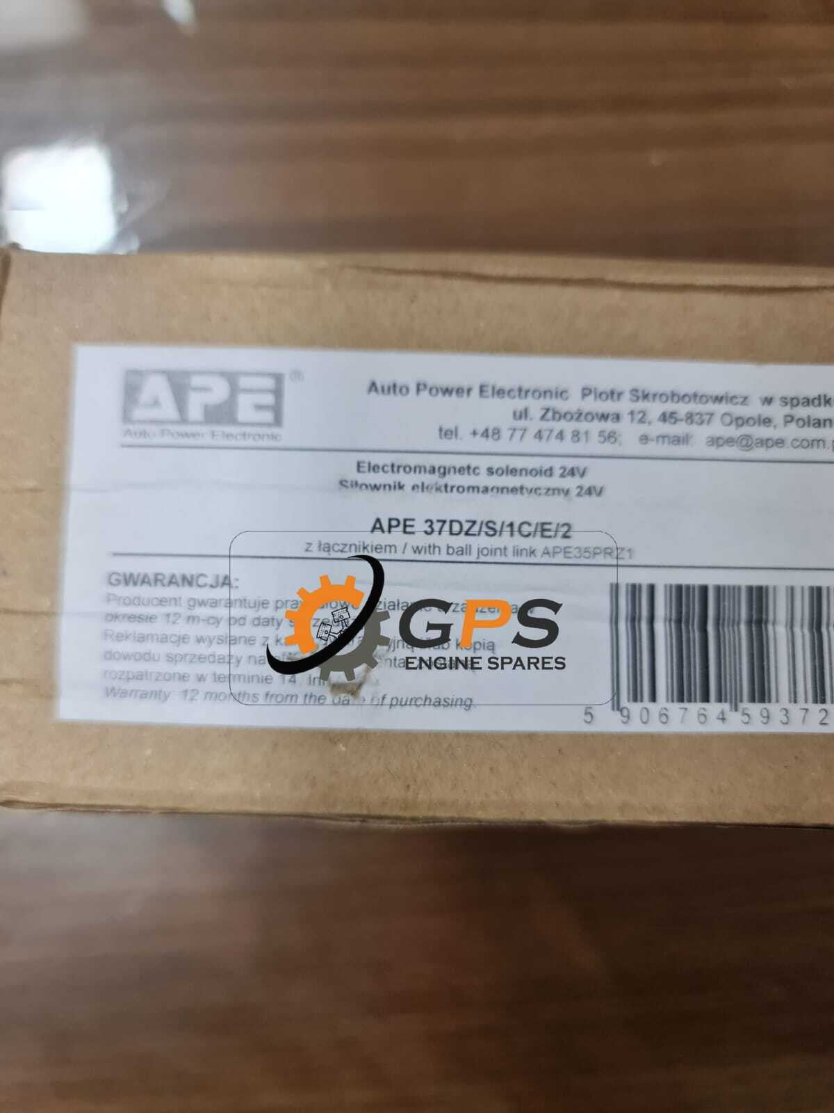 Genuine Cummins 24V APE Stop Solenoid; Part Number: 210976