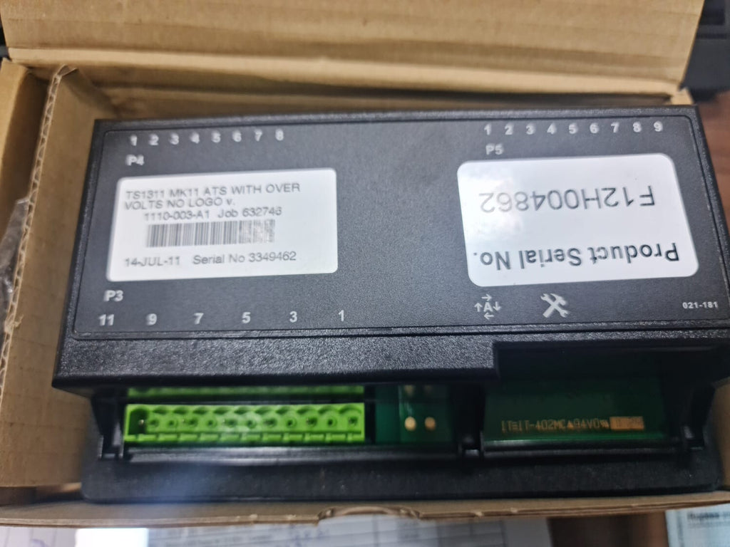 Cummins TS1311 MK11 ATS Control Assembly Part No-0300-5986 Transfer Switch Contr