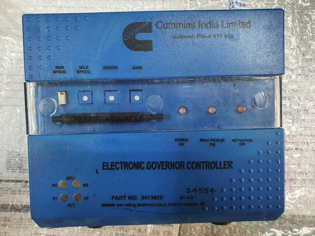 Control Governor Cummins Part Number: 3413905