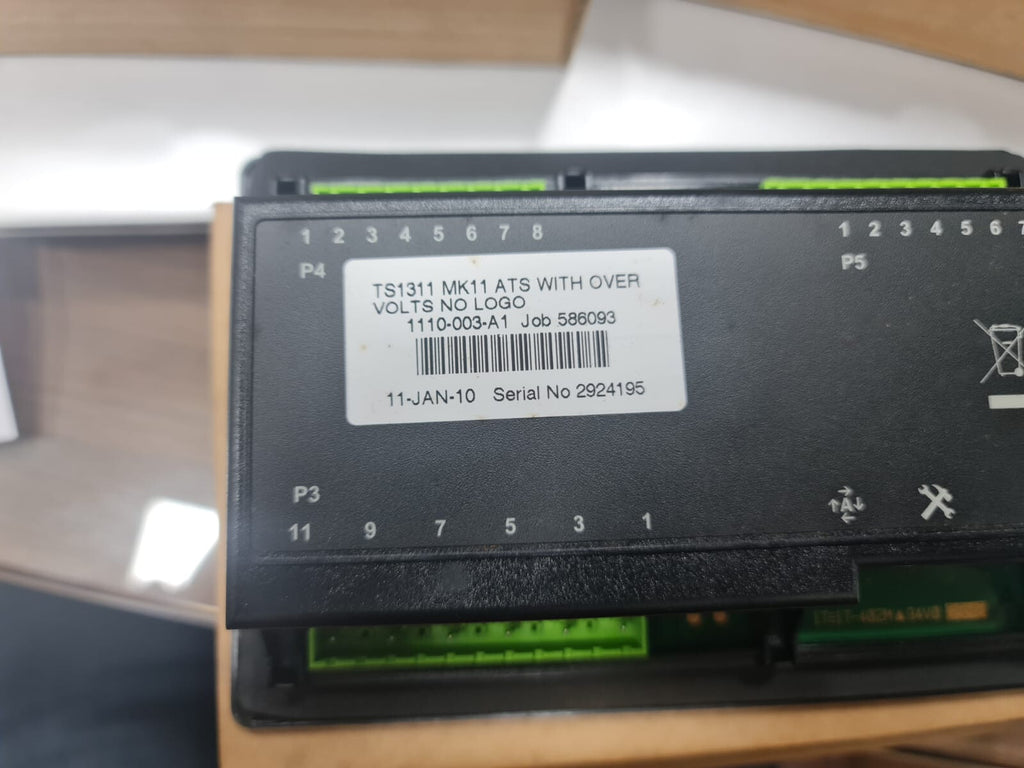Cummins TS1311 MK11 ATS Control Assembly Part No-0300-5986 Transfer Switch Contr