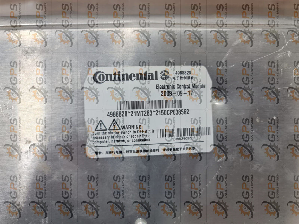 Cummins Module Electronic Control P/N: 4988820