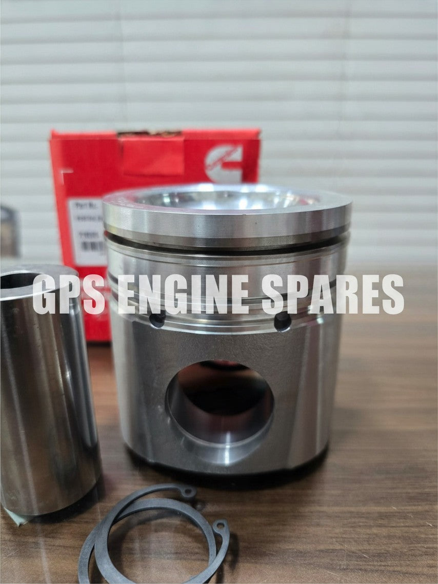 Cummins Piston Assy + Ring Set for QSB6.9-G2; P/N: 4315090 + 5332955 (Set of 6)