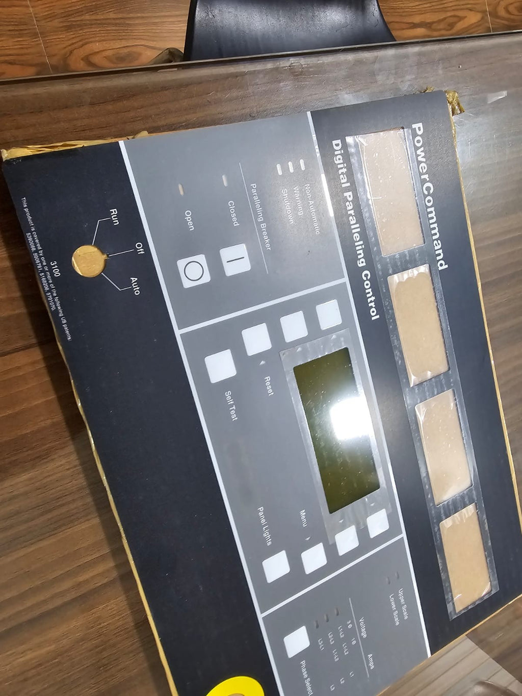 PCC3100 Membrane Sticker Power Command; P/N: 0300-4691
