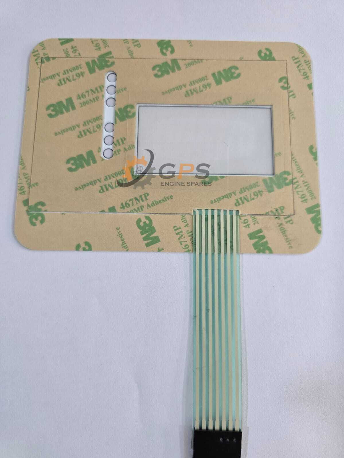 Cummins HMI 211 Membrane Sticker; for HMI 211 Cummins Display (0300-6014)