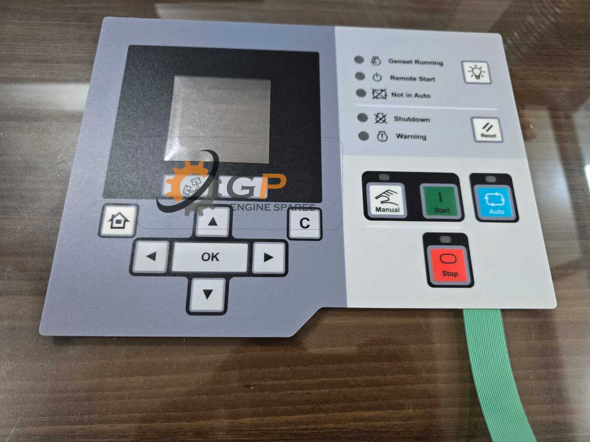 Cummins HMI 220 Membrane Sticker; for HMI 220 Cummins Display (0300-6314-01)