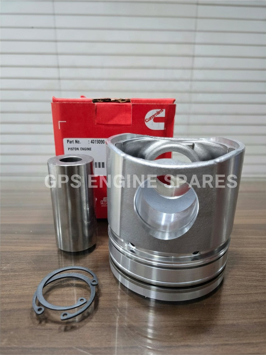Cummins Piston Assy + Ring Set for QSB6.9-G2; P/N: 4315090 + 5332955 (Set of 6)