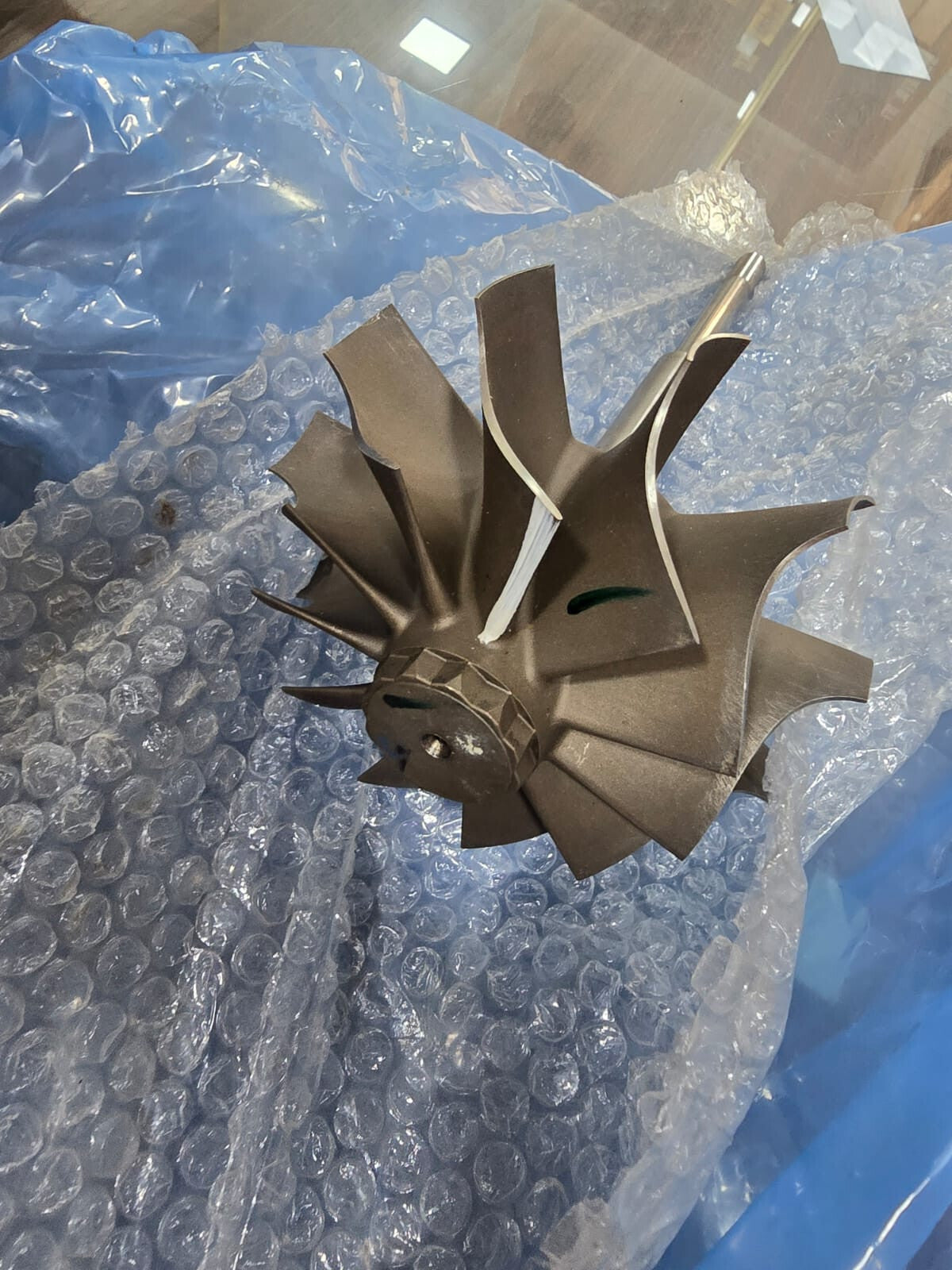 Cummins Turbo Rotor Wheel Shaft; P/N: 3521033