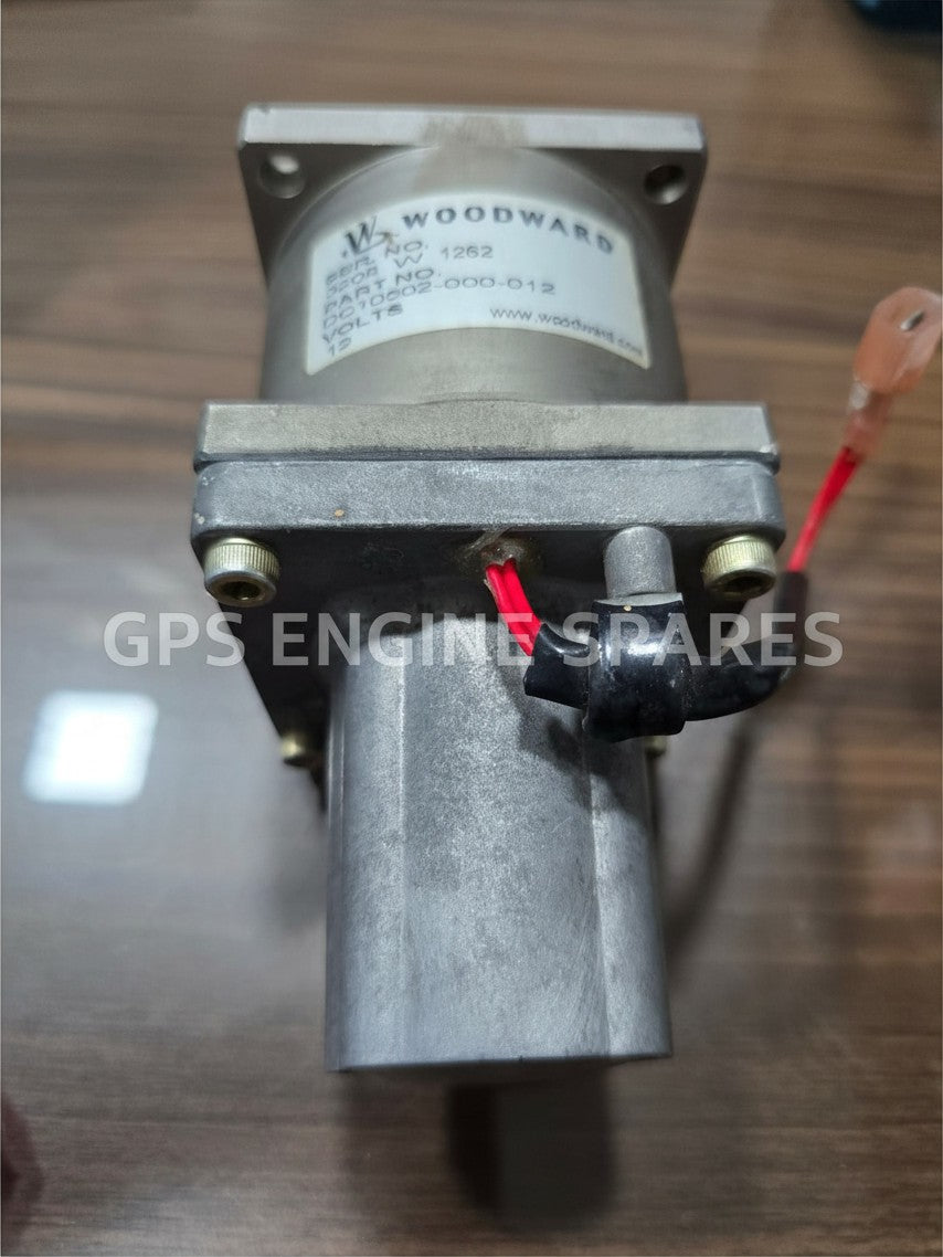 Cummins Woodward Actuator 12V; Part 0306-5442; DC10502-000-012; 0151-0708